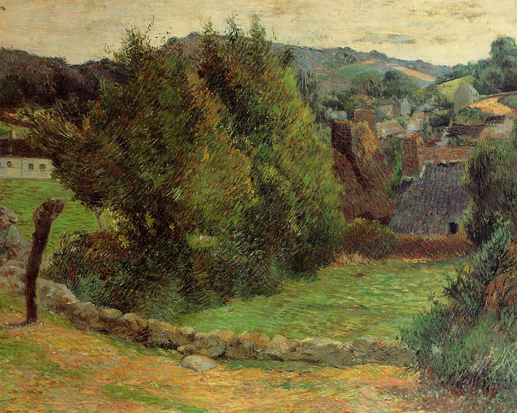 Paul Gauguin in Brittany and Pont-Aven by Paul Gauguin